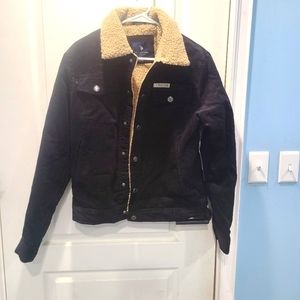 Women's small black polo jacket.